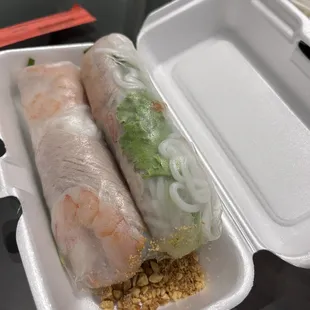 Spring Rolls (shrimp &amp; pork)