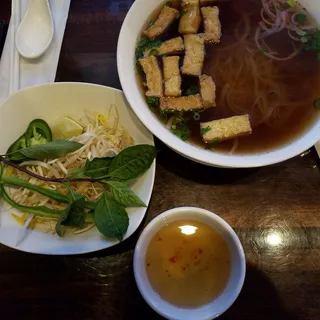 Pho with Fried Tofu