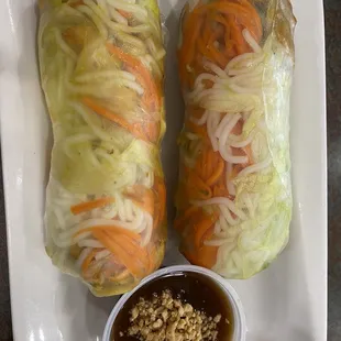Chicken spring rolls