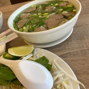 Meatball pho