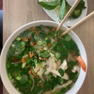 Chicken and Shrimp Pho