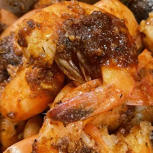 Prawn with Asian Cajun sauce