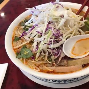 Spicy Lemongrass Beef Noodle