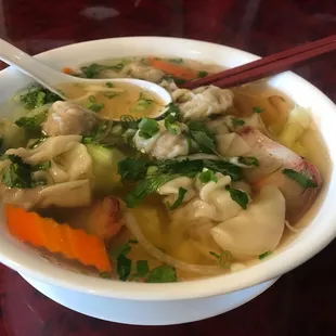 Shrimp Wonton Soup