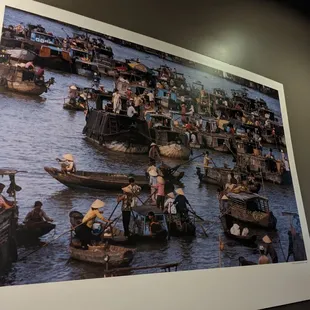 Art right outside the hallway