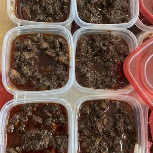 Mắm ruốc xào thịt our popular/ shrimp paste
