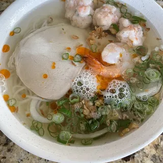 Bun Suong - Shrimp Balls Vermicelli Soup