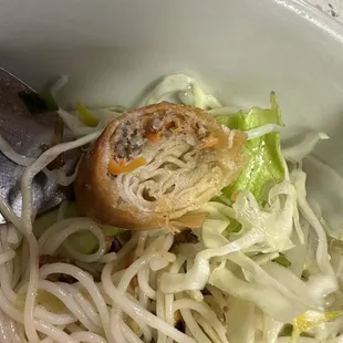 Eggroll... so little meat and lots of egg wrap... not even ratio.