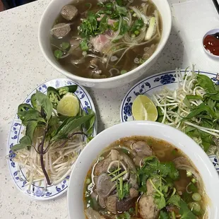 Pho and Bun Bo Hue