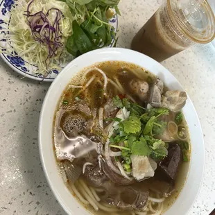 Bun Bo Hue and Vietnamese Iced Coffee...