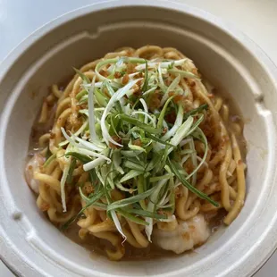 Garlic Noodles with Shrimp