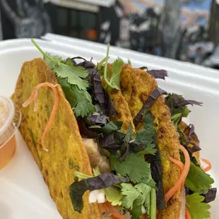 Banh Xeo Tacos