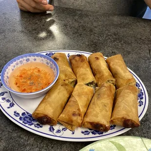 Chicken spring rolls