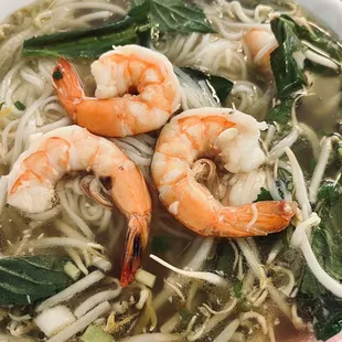Garlic Shrimp Pho
