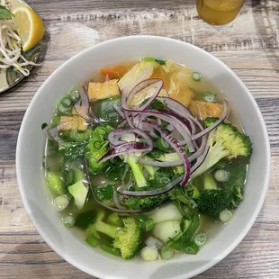 Vegetarian pho