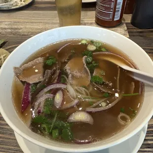 Pho with 2 meats