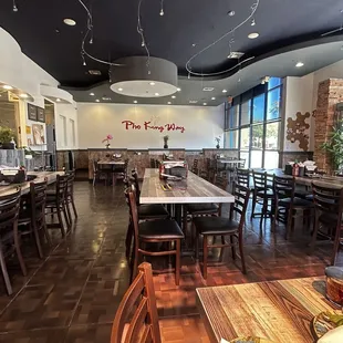 Clean, open, calm environment