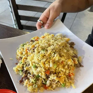 Fried rice delicious