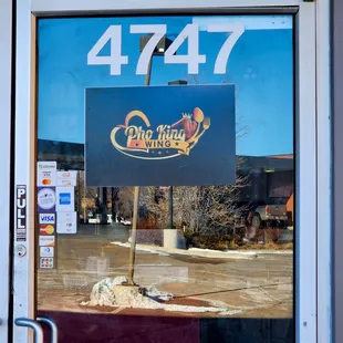 Look for the sign on the door, under the old Pho Original!