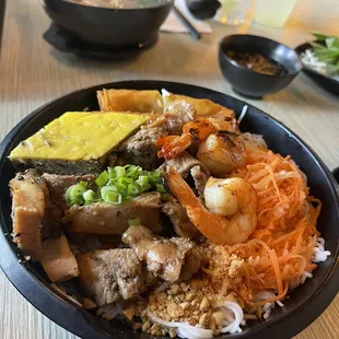Bun -combo with all the proteins- so good!
