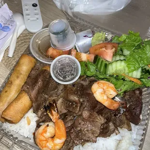 Broken Rice Plate