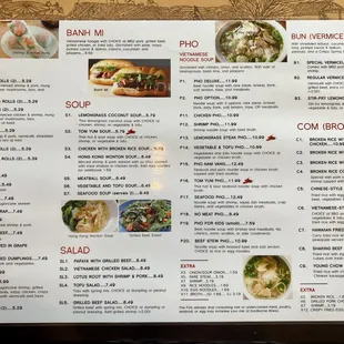 Menu (1 of 2)