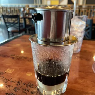 French Coffee with Condensed Milk