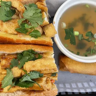 tofu bahn mi