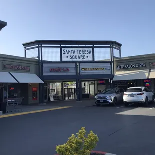 Pho La is located in the corner of Santa Teresa Square.