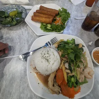 Saute' Combination Rice Plate