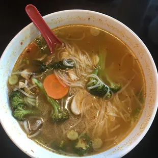 #30 Pho - steak, chicken, shrimp, and veggies noodle soup