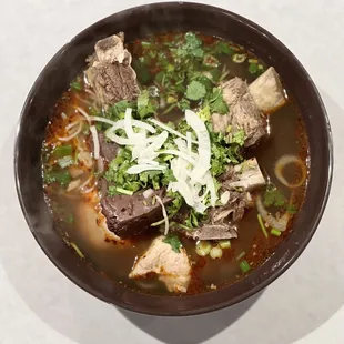 Bún Bò Huế sườn Bò - Spicy Beef Rib