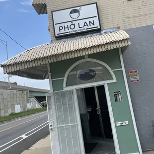 Outside entrance