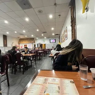 interior, sushi and sashimi