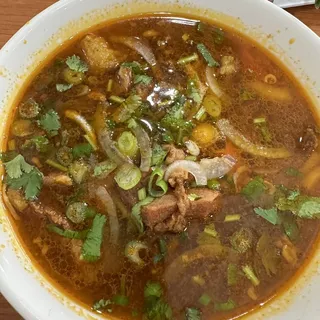 16. Beef Stew Egg Noodle Soup