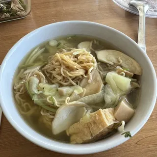 17. Vegetarian Egg Noodle Soup