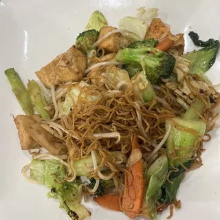 21. Vegetarian Chow Mein Mixed Vegetables