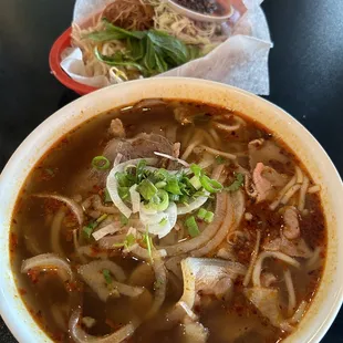 Spicy Lemongrass Noodle Soup - Bun Bo Hue