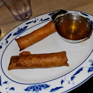 a plate of food on a table