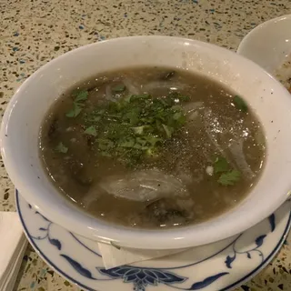 Cho Nam (Mushroom Congee)