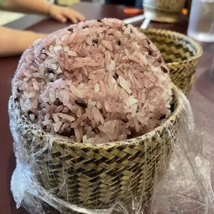 purple sticky rice