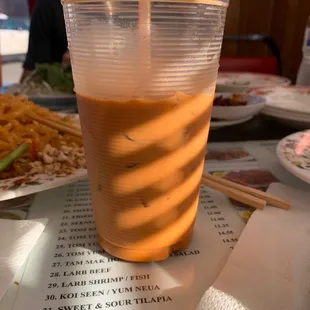 Thai tea
