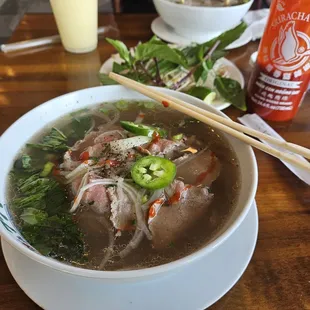 Pho Tai (rare beef)