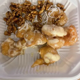 26. Honey Walnut Prawns
