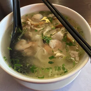 20. Thick Wide Rice Noodle Soup Ho Tieu