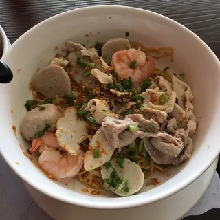 22. Egg Noodle Soup Mi Thap Cam