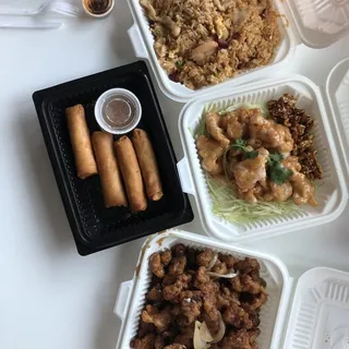 Chicken with Honey Glazed Walnuts