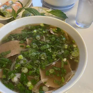 P2. Eye Of Round Steak Noodle Soup (Pho Tai)