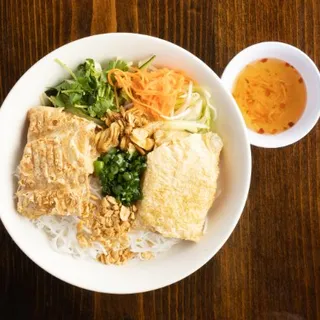 V6. Tofu Skin Over Vermicelli (Bun Tau Hu Ky)