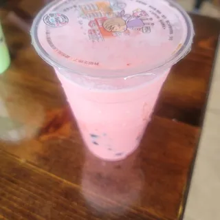 7. Strawberry Boba